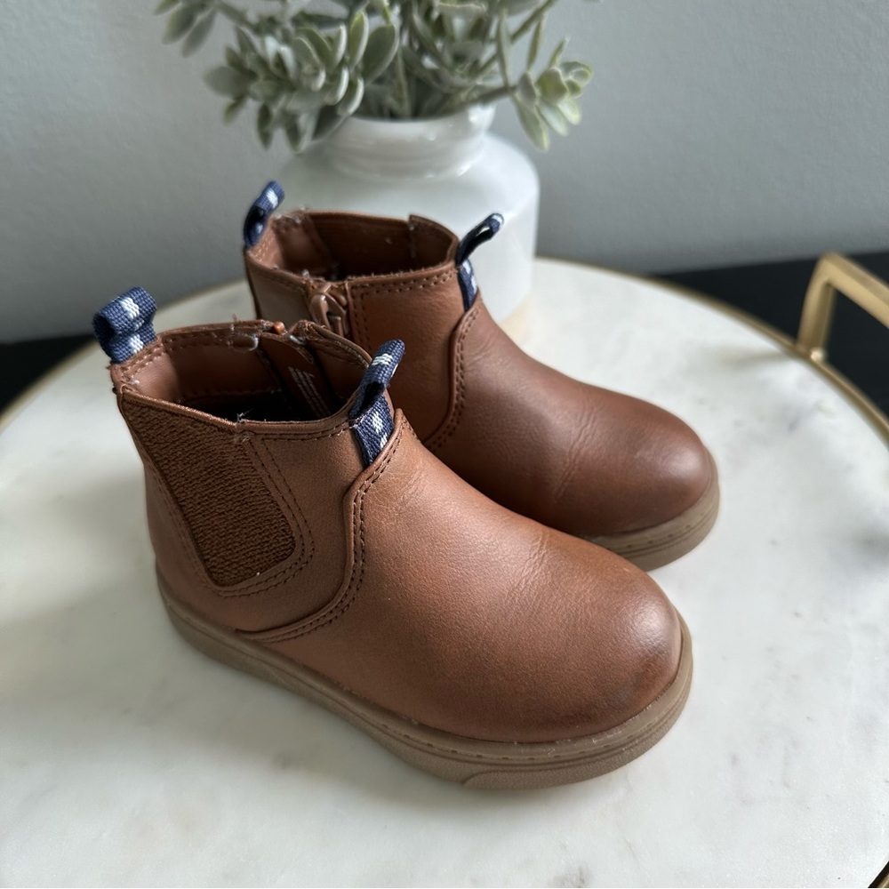 Cat & Jack Brown Kids Boots